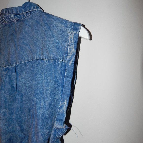 Denim Button Up Dress - Picture 5 of 6